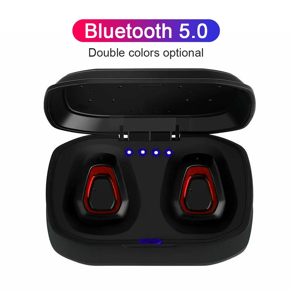 

Stereo Wireless Bluetooth 5.0 TWS Earphones Microphone Portable for smartphone wireless bluetooth headset