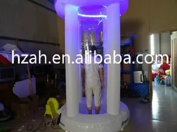 

LED Lighting Inflatable Grabbing Money Machine