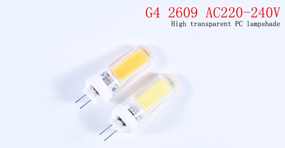 1 шт./лот высокое качество G4 G9 E14 УДАРА светодиодный лампы 6 Вт 9 Вт 1505 2609 COB DC12V AC 220 В светодиодный свет заменить галогенные bombillas