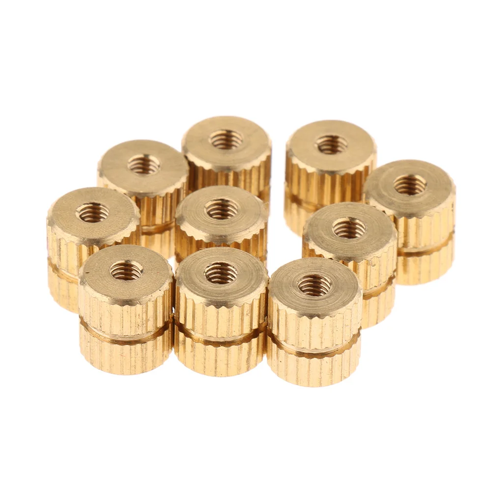 

Pack Of 10 Copper Tenor Horn Euphonium Key Button Piston Value Cap Screws Brass Instrument Replacement Accessories