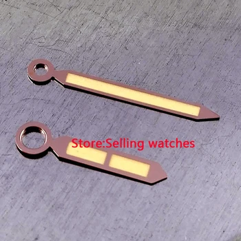 

2 hands luminous orange Hand for 47mm 45mm case eta 6497,6498 movement