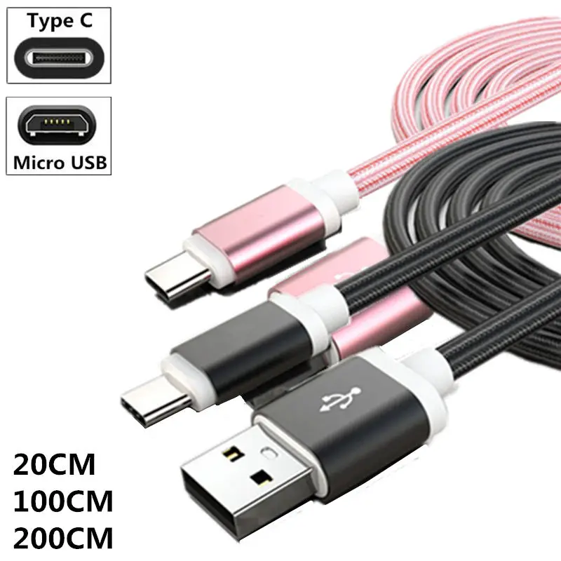 

Type C Charger Cable For LG G3 G4 G5 G6 G7 Plus ThinQ V30S Micro USB Wire for Q6 Q7 Q8 V10 V20 V30 Plus K10 2017 X Power 2