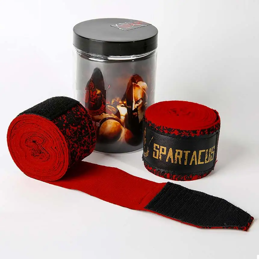 Cotton elastic strap boxing wrist wraps mma martial arts sanda boxing