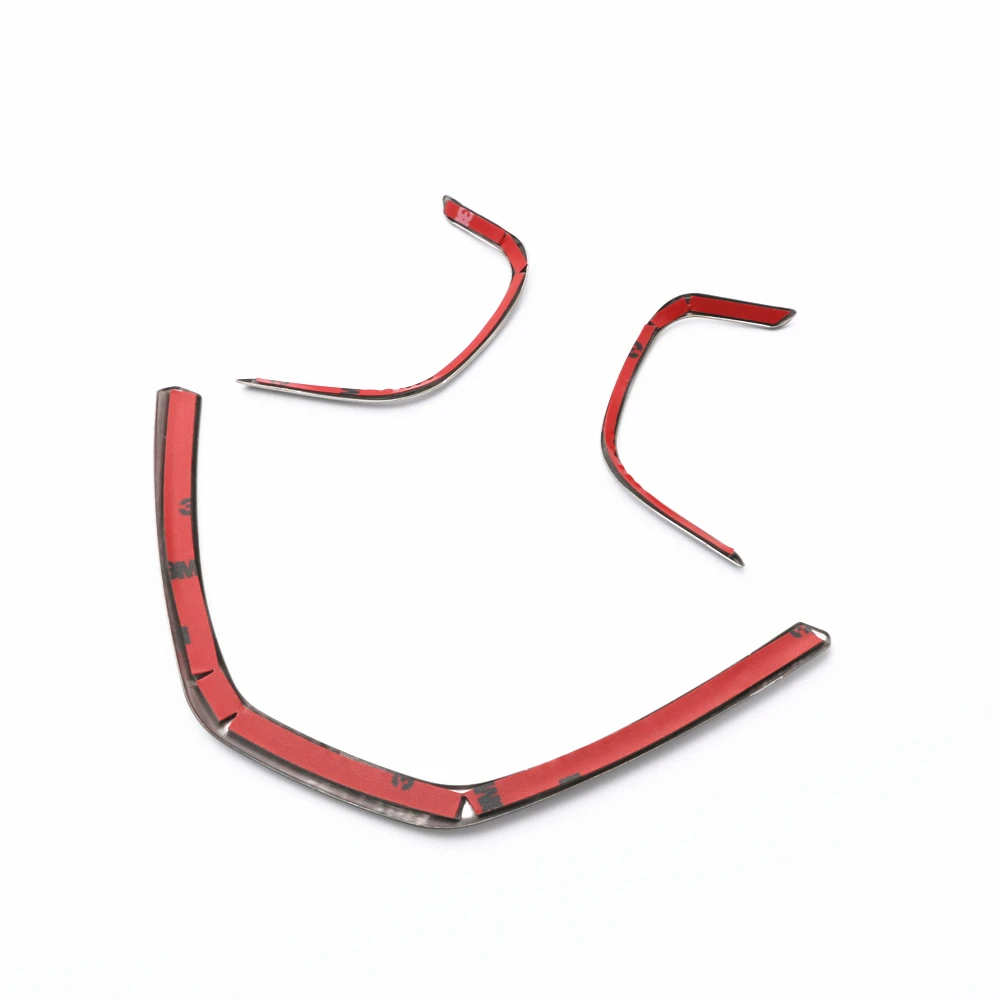 3PCS SUS304 Stainless Steel Steering Wheel Panel Cover for Honda Freed + 2ND Gen,car steering wheel cover