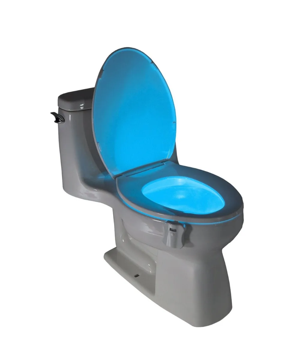 

Motion Activated Toilet Nightlight Only activates in darkness