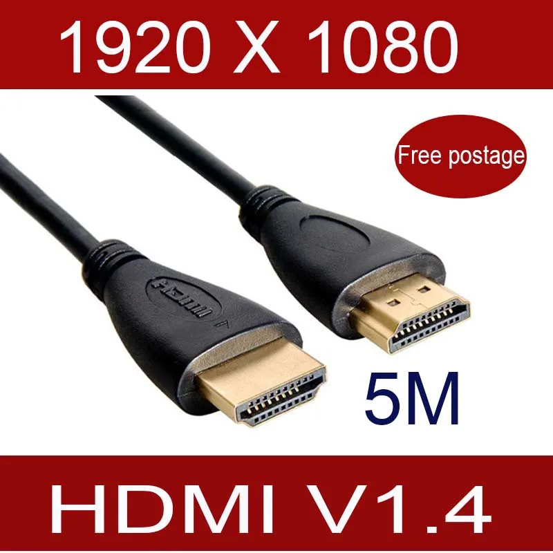 10 قطعة 15FT HDMI كابل HDMI القصير الرصاص v1.4 3D مرئيات ل التبديل الخطان