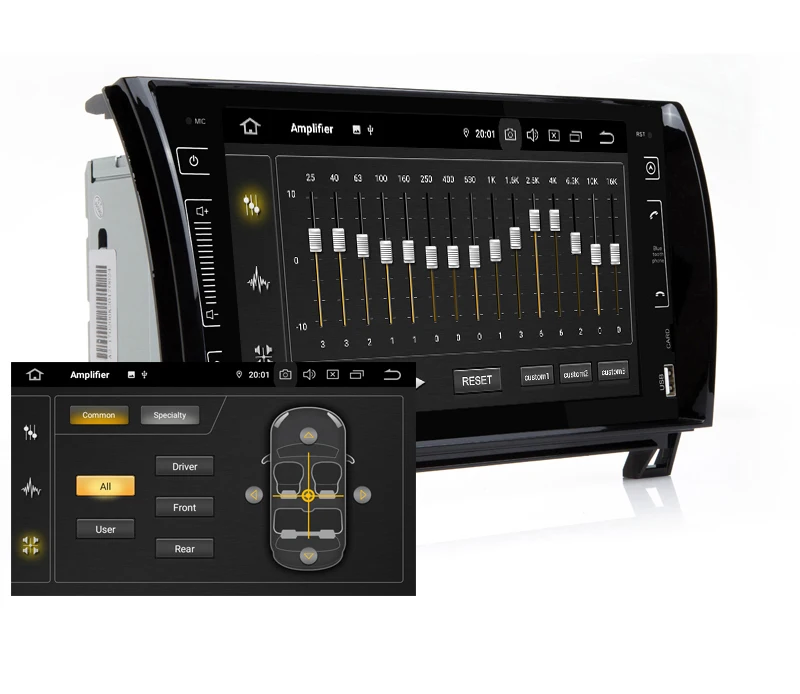 Perfect 9" IPS SCREEN Android 9.0 4G 2 DIN CAR GPS For TOYOTA Sequoia Tundra NO DVD PLAYER radio stereo navigation receiver 10