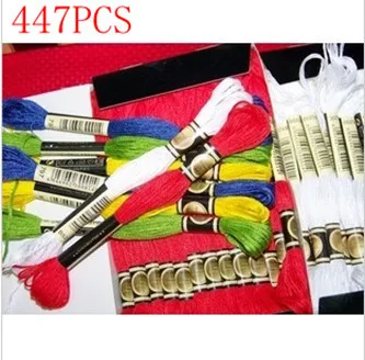 

Embroidery Thread Cross Stitch Thread Floss High Quality Cotton Free Shipping New Similar DMC Classical 1Lot=447 Pieces
