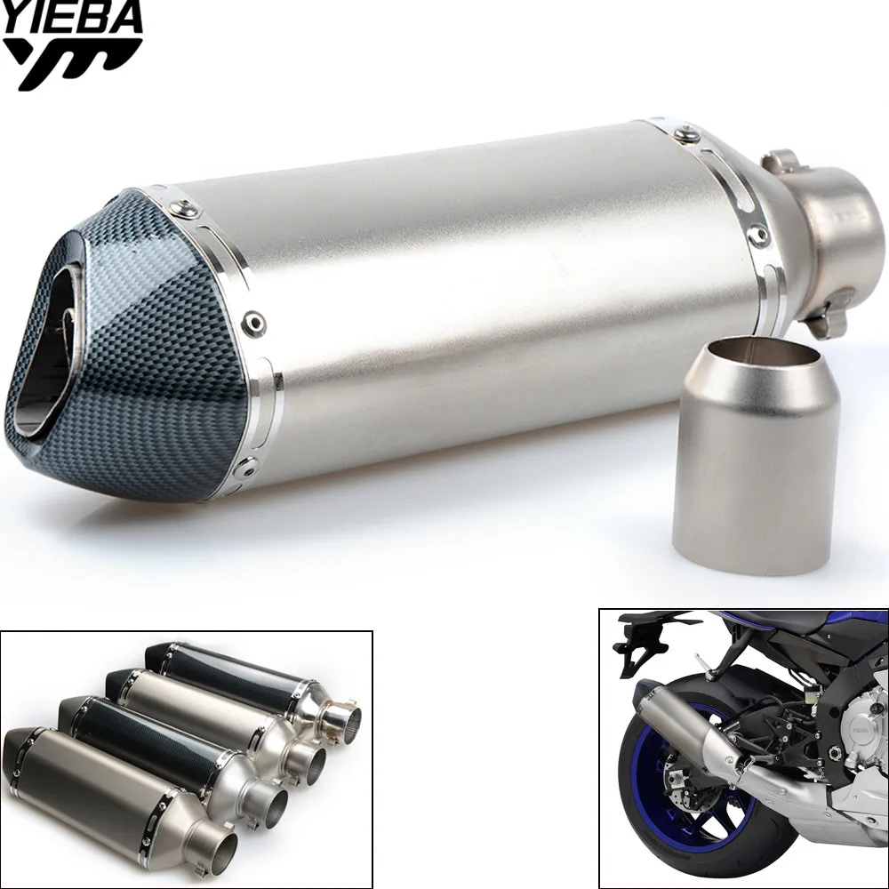 36-51MM Universal Motorcycle Exhaust Pipe Modified for HONDA CBR500R/CB500F/X XADV 750 1190 AdventuRe/R Z1000 | Автомобили и