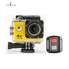 Спортивная экшен камера. Водонепроницаемая 4K спортивная камера с HD качеством. Цифровая камера для путешествий и занятий спортом