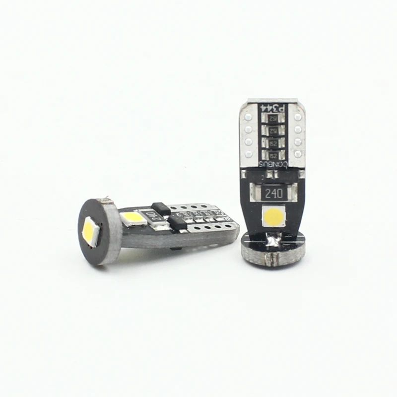Rockeybright Car 3SMD 194 168 501 W5W T10 Canbus Светодиодные лампочки белого цвета без OBC Ошибка