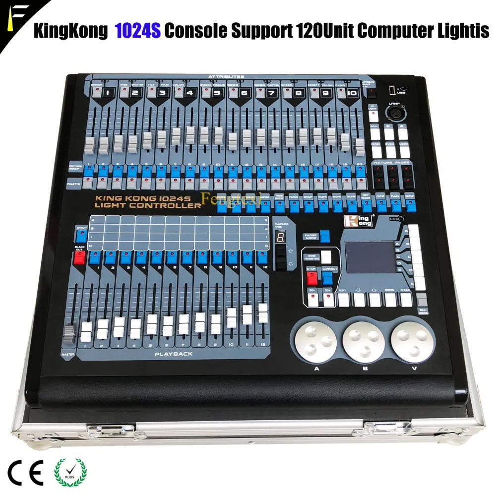 Us 681 7 15 Off Upgraded Version Kingkong 1024s Console Moving Head Light Creator Lighting Mixer Controller Sound Show Synchronization In Us 681 7 15 Off Upgraded Version Kingkong 1024s Console Moving Head Light Creator Lighting Mixer Controller Sound Show Synchronization In