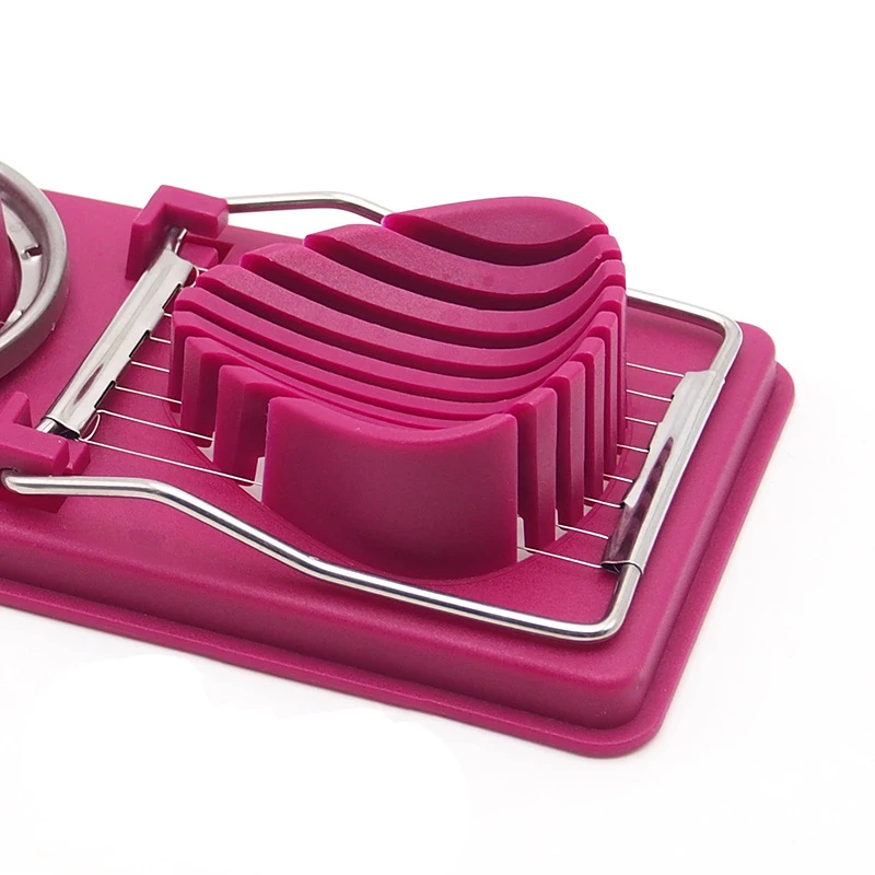Wulekue Multi-function Egg Slicer Section Cutter Mushroom Vegetables Cutter Slicing Gadgets Cooking Tools Kitchen Accessories
