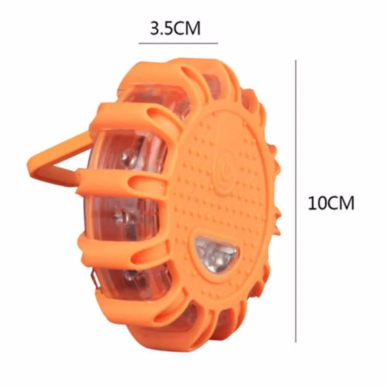 Автомобильные аксессуары 15 Светодиодный Flare машин декоративный светильник автомобильное магнитное основание мигающий Предупреждение придорожное освещение аварийного диска