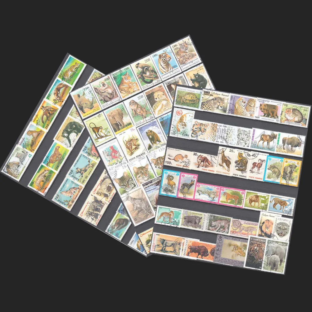 

Topic Animal, 50 PCS/LOT All Different From Many Countries, NO repeat ,Unused Postage Stamps With Post Mark For Collecting