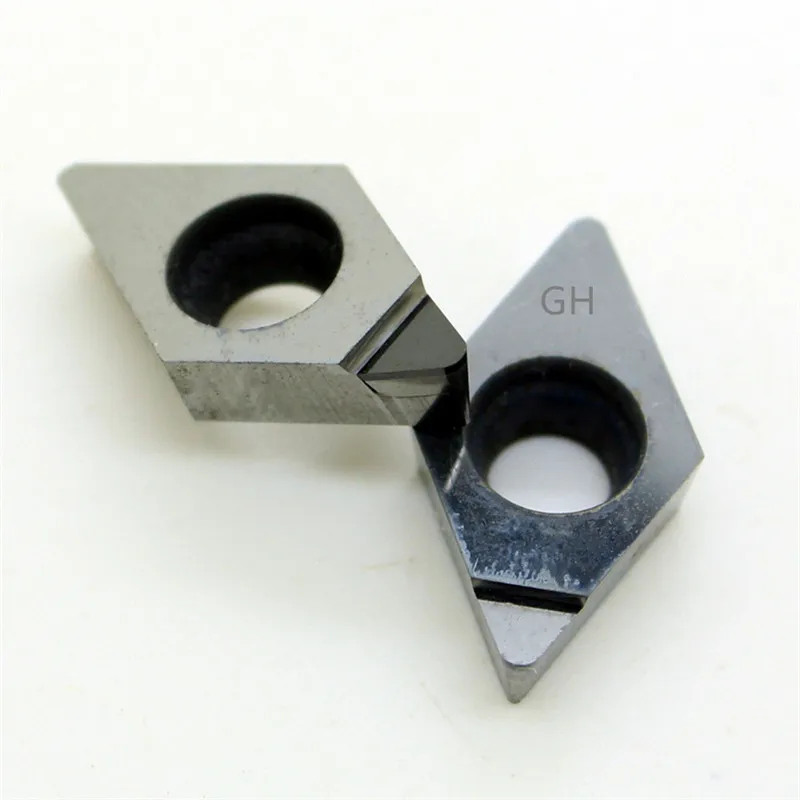 copper Polycrystalline diamond tools 2pcs DCGT DCGT070202 PCD for Aluminum 
