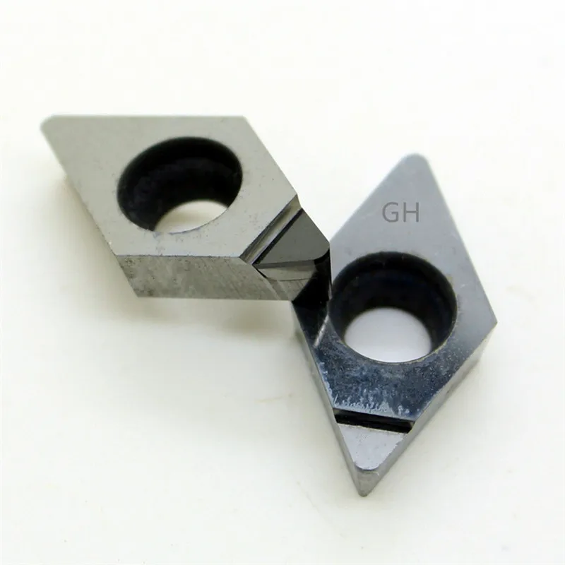 (PCD)DCGT070202 PCD INSERTS CNC for Aluminum Polycrystalline diamond tools 2pcs