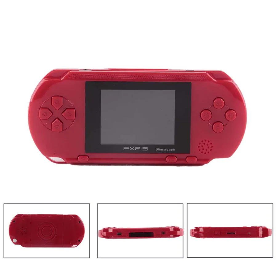 Портативная игровая консоль PXP3 16 бит ручной видеопроигрыватель с 2 игровыми