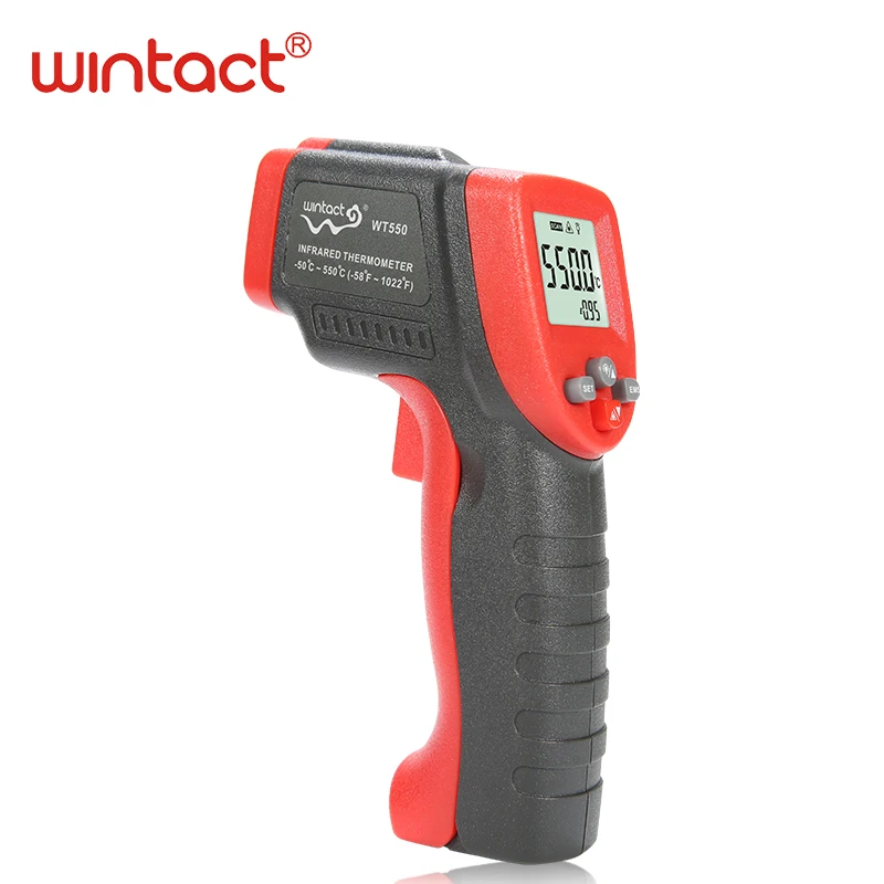 

infrared thermometer temperature meter laser thermometer lcd digital thermometer non-contact free shipping WINTACT WT550
