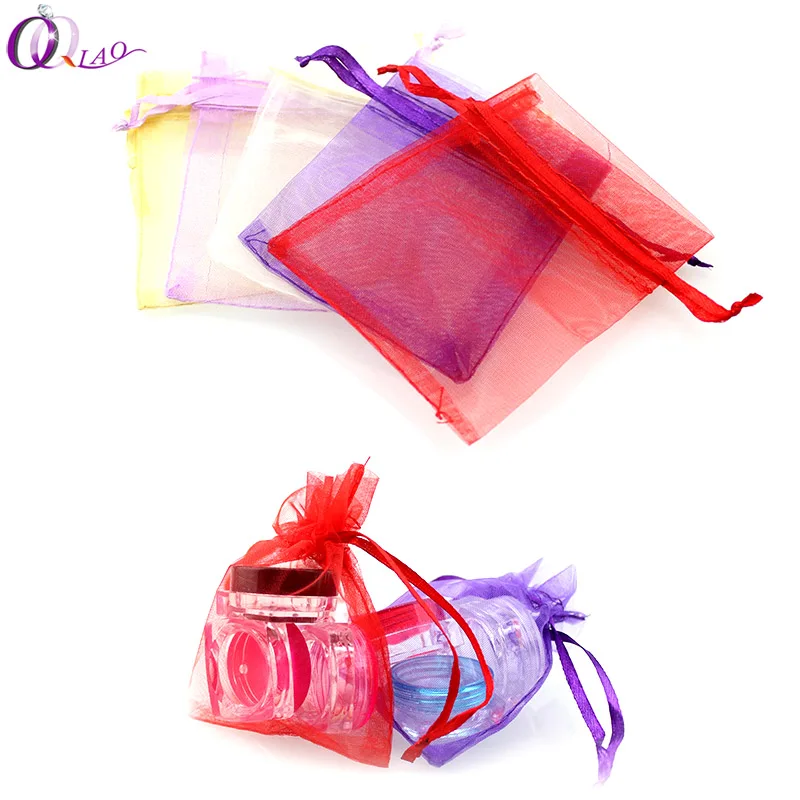 mix colors 16colors 7x9cm 9 12mm 100pcs lot small organza mix colors 16colors 7x9cm 9 12mm 100pcs lot small organza