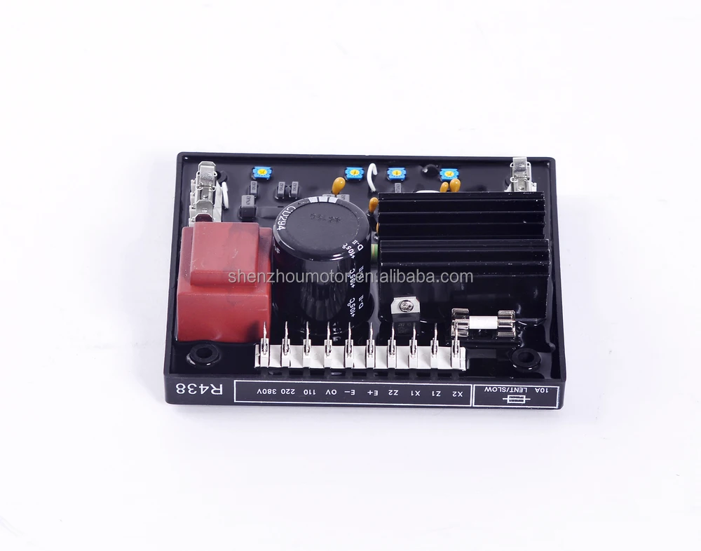 Gerador sem Escova Regulador de Tensão Frete Grátis Avr R438 4 Cheap Peças e acessórios do gerador