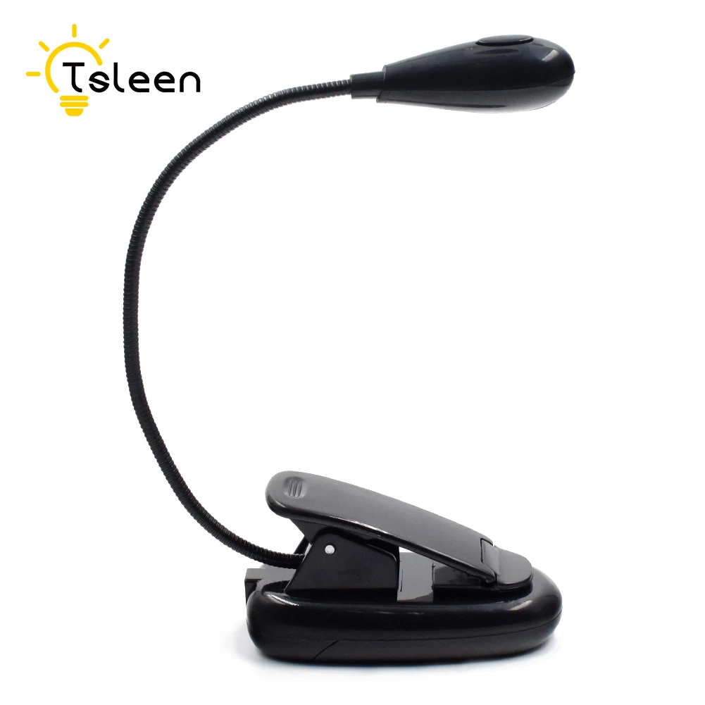 

Led Night Light Clip For Kindle For Notebook Reading Light 2 LEDS Book Light Table Lamp Desk Lamp Mini Flexible Clip On Book