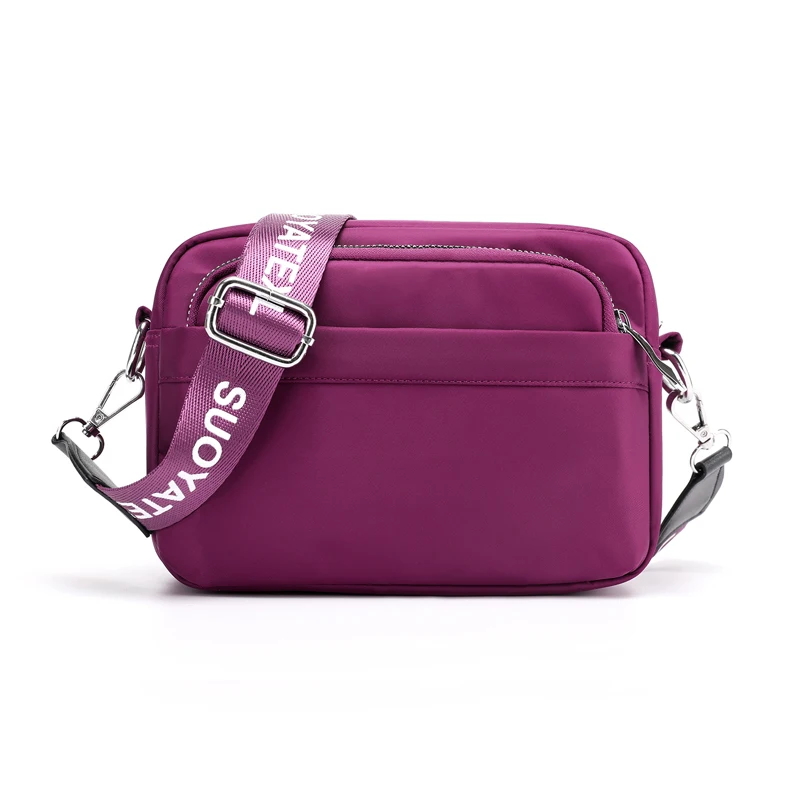 

New Ladies Fashion Shoulder Bags for Women Designer Waterproof Nylon Handbag Zipper Purses Messenger Crossbody Bag sac a main