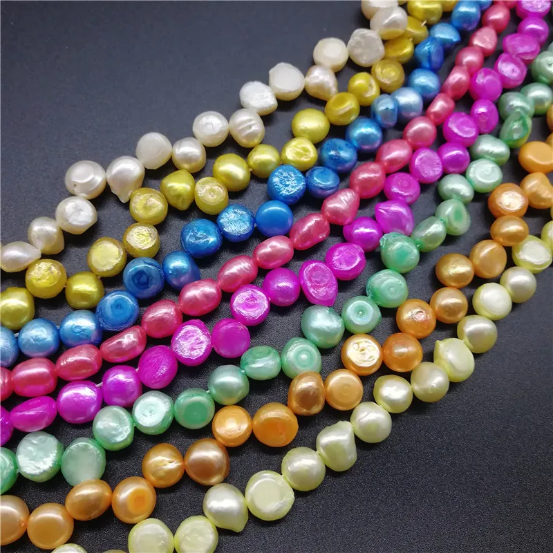 

Freshwater Pearl Baroque Natural Stone Beads For Bracelets Necklace DIY Jewellery Making Strand 15.5" Wholesale Free Shipping