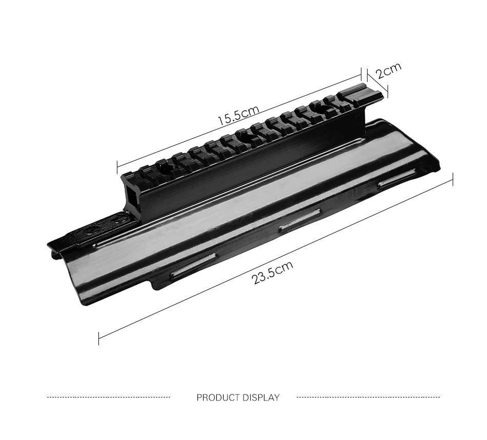 Пикатинни верхний рельс AK47 MAK90 верхний приемник Крышка рельса прицела основание пыли MNT-970A видеть через AK Rail