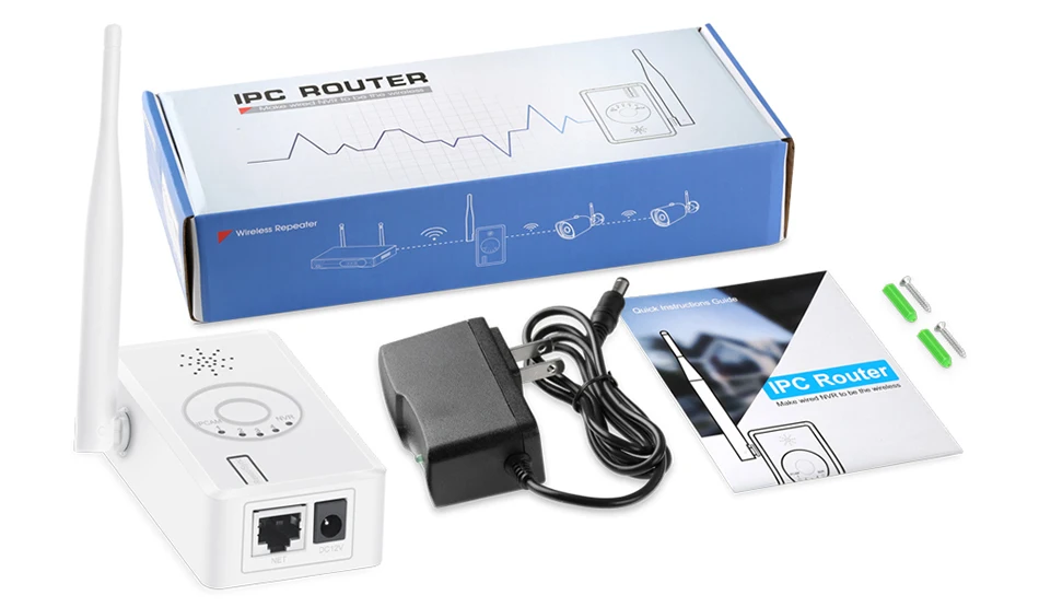 Distância de Transmissão Repetidor para Sistema de Câmera sem Fio Wifi Range Extender Maior Sopport Ipc Router 2.4g Câmera ip 9 Cheap Transmissão e cabos