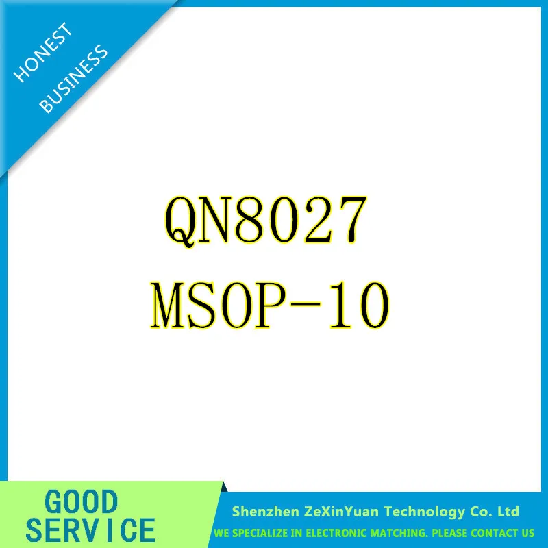 50 шт. чип FM-передатчика QN8027 8027 MSOP10 | Электроника