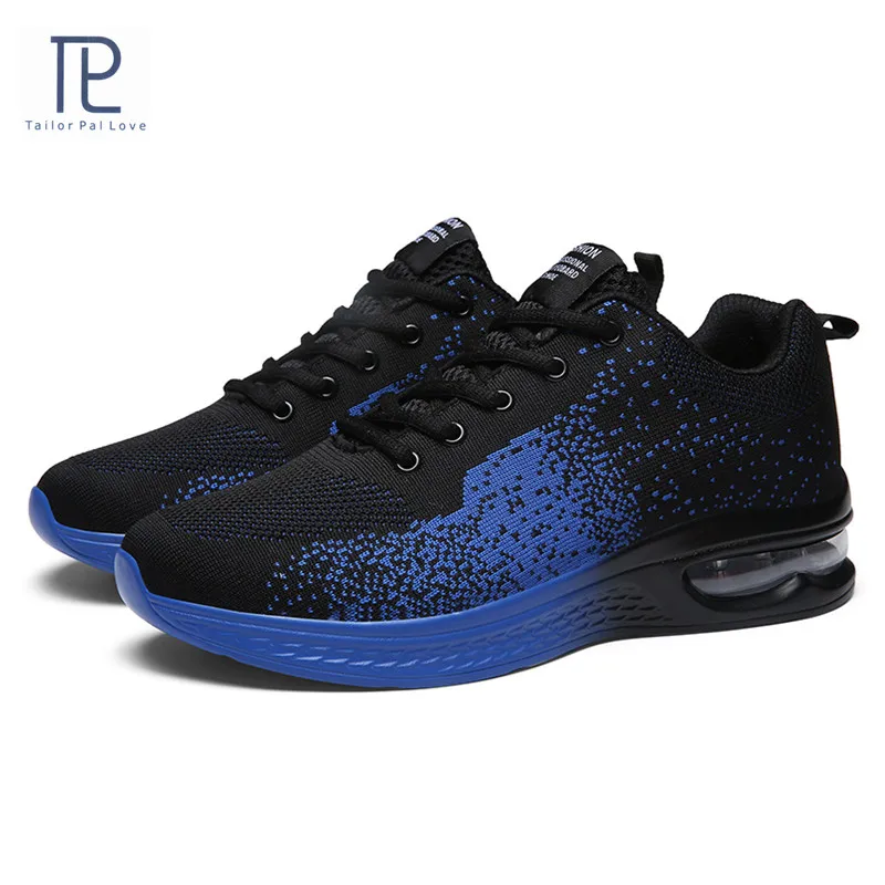 

Summer Men Sneakers 39-44 Fashion Gradient Adult Male Casual Shoes High Elasticity Light Soft Shoes For Sports Tennis Sneakers