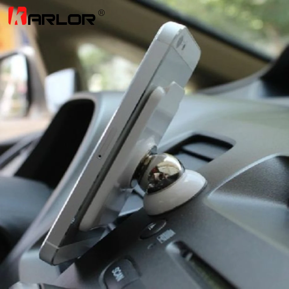 

Car mini mobile phone holder 360 degree rotation Navigation mobile phone holder GPS Magnetic Mobile Phone Holder Stand