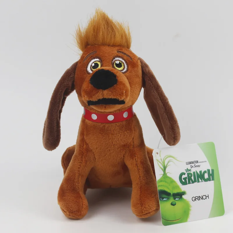 2 шт./лот 18-30 см Grinch плюшевые игрушки как Grinch украли Grinch Max собака плюшевые куклы игрушки мягкие игрушки для детей детские подарки