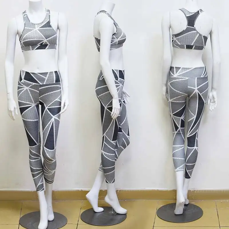 OL 3D печатных Для женщин спортивный костюм быстросохнущая спортивная одежда