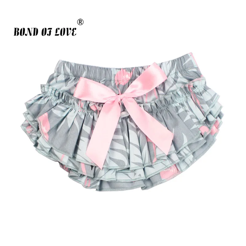 

Newborn Baby Girls Tutu Skirt Cotton Bow Flamingo Print Baby Girls Skirt Baby Photography Props 0-24 Month Baby Girl clothes