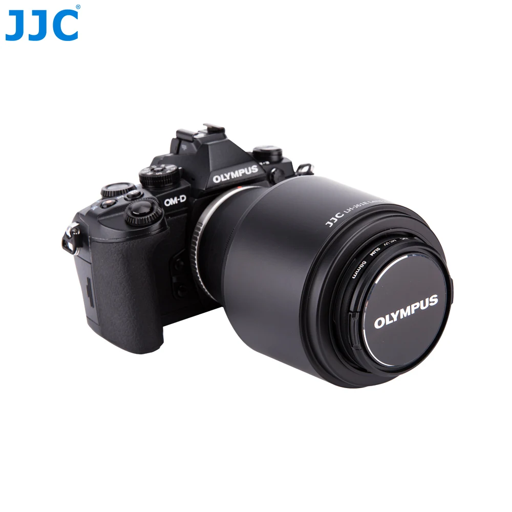 JJC бленда объектива 58 мм для Olympus M. ZUIKO DIGITAL ED 75-300 мм f/4,8-6,7 II объектив заменяет LH-61E