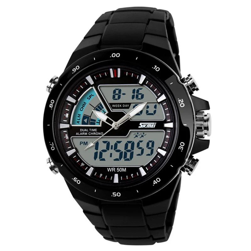 

LED Digital Quartz Watch Men Electronic SKMEI Fashion Outdoor Sports Watches Watwrproof Wristwatches Man Clock Relogio Masculino