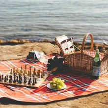 Водонепроницаемый складной коврик для пикника на открытом воздухе семья дети кемпинг многопользовательский пляж влагостойкий портативный Пешие прогулки пляж барбекю коврик одеяло