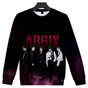 

Aikooki New 3D AB6IX Sweatshirt Men Korea Fashion Casual Sweatshirt 2019 New Style Exclusive Hip Hop Hoodie Sweatshirt