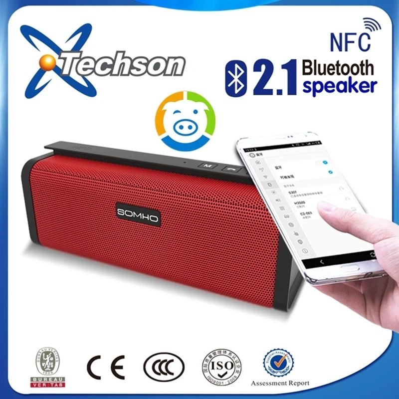 SOMHO S311 Popularity NO.1 TF Portable Dual Loud Speaker Bluetooth