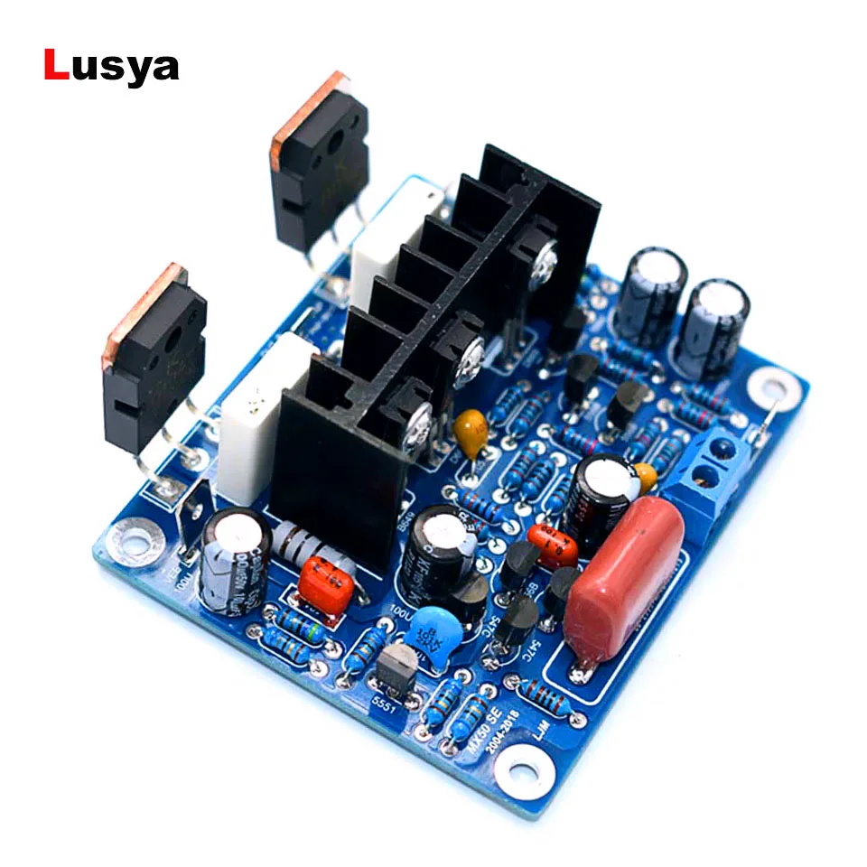 2pcs MX50 SE 2.0 channels Power Amplifiers Audio Diy Kit and finished ...