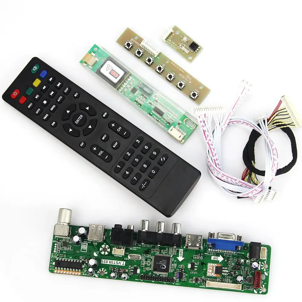 LCD LED Controller Board Kit for LTN170WP-L02   HDMI+DVI+VGA+Audio 