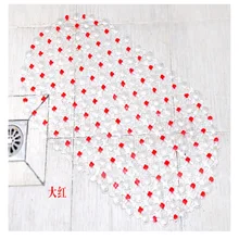 Большой размер нескользящий, для ванной коврик для ванной комнаты безопасный пол в туалете пластиковый коврик ПВХ массажные коврики всасывания для ванной комнаты