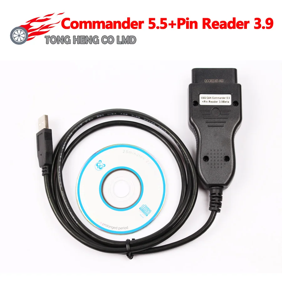 Высокое качество VAG CAN Commander 5,5+ Pin-ридер 3,9 VAG CAN Commander 5,5+ Pin-ридер 3,9 Beta Vag K Can 5,5