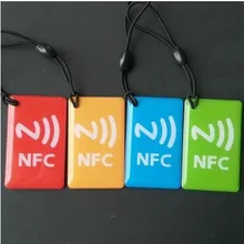 Rfid эпоксидная карта 13,56 МГц для всех смартфонов