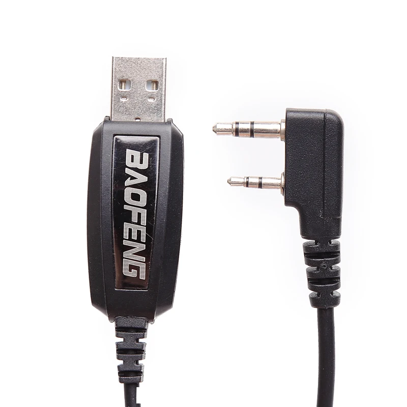  Authentic Genuine Baofeng USB Programming Cable With Driver CD for BaoFeng DM-5R UV-5R BF-888S UV-82 GT-3 Walkie Talkie