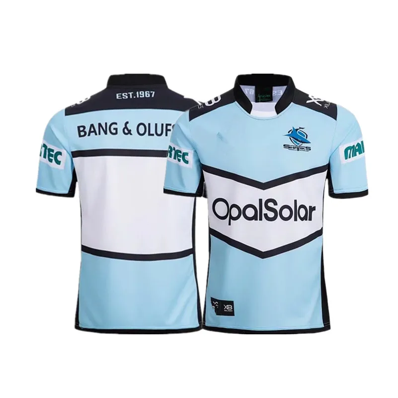 

2018 CRONULLA SHARKS HOME RUGBY JERSEY size S-XXXL Print name and number Top quality Free shipping