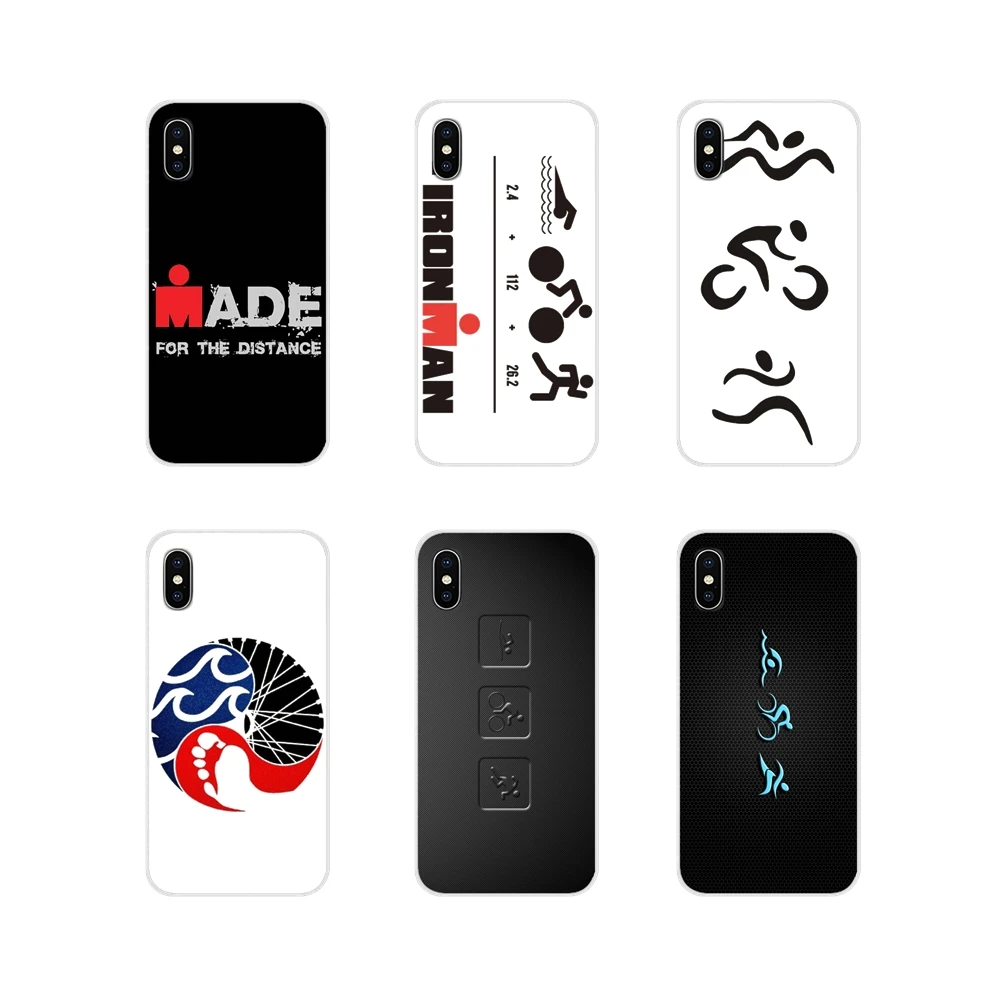 Товар Triathlon Ironman Art для Samsung Galaxy S4 S5 MINI S6 S7 edge S8 S9 S10 Plus Note 3 4 5 8 9 Аксессуары чехлы