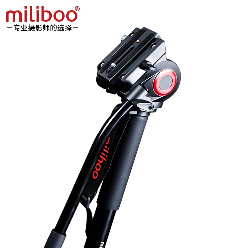 Профессиональный монопод miliboo MTT704B из углеродного волокна с жидкостной